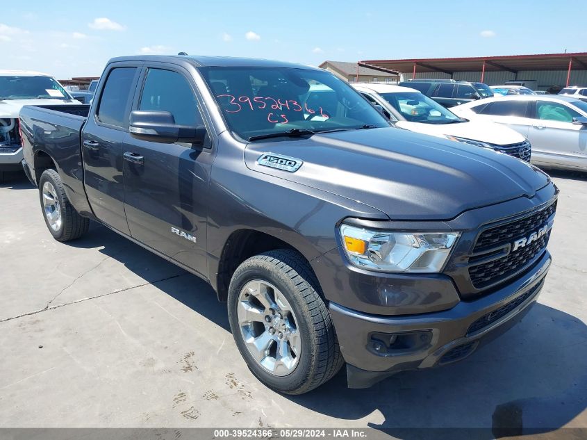 2022 RAM 1500 BIG HORN QUAD CAB 4X4 6'4 BOX