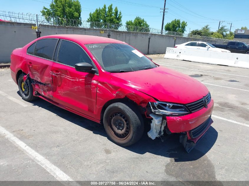 2012 VOLKSWAGEN JETTA 2.0L S