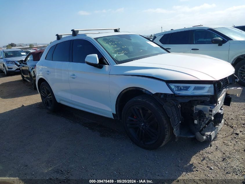 2018 AUDI Q5 2.0T PREMIUM/2.0T TECH PREMIUM