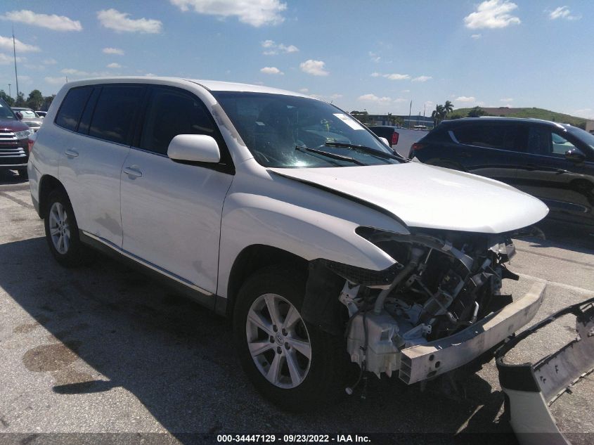 2013 TOYOTA HIGHLANDER BASE V6