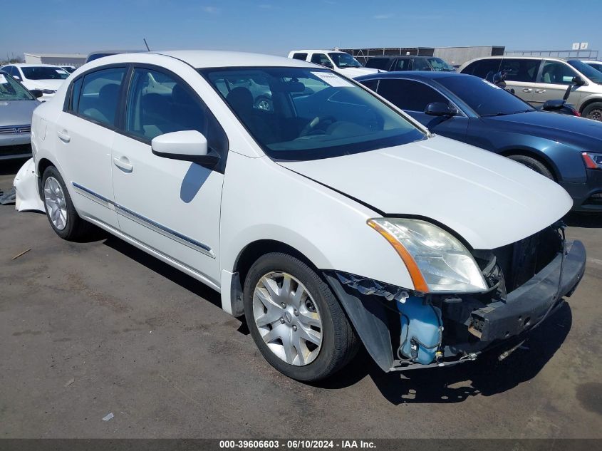 2012 NISSAN SENTRA 2.0 S