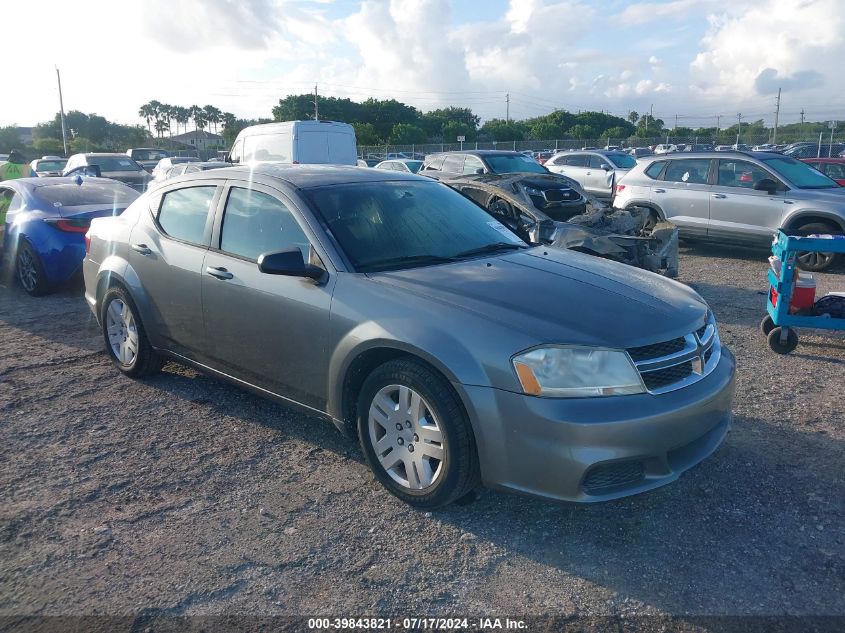 2012 DODGE AVENGER SE