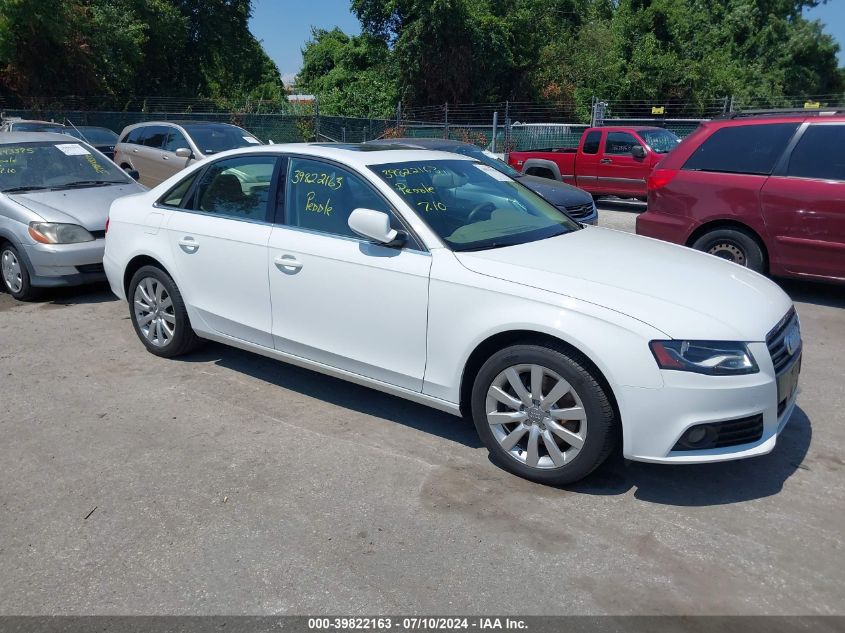 2011 AUDI A4 2.0T PREMIUM