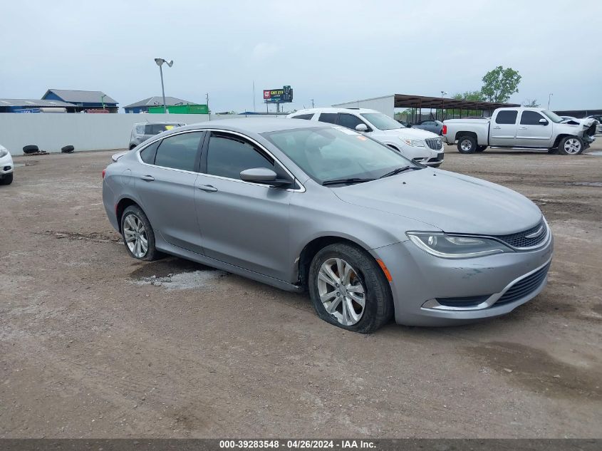 2016 CHRYSLER 200 LIMITED