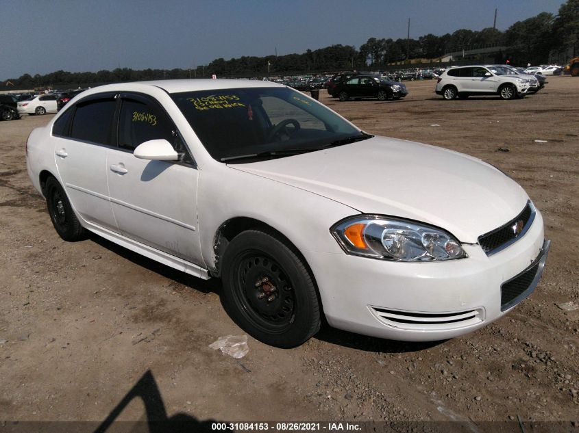 2013 CHEVROLET IMPALA POLICE