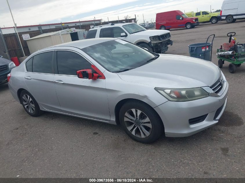 2013 HONDA ACCORD LX