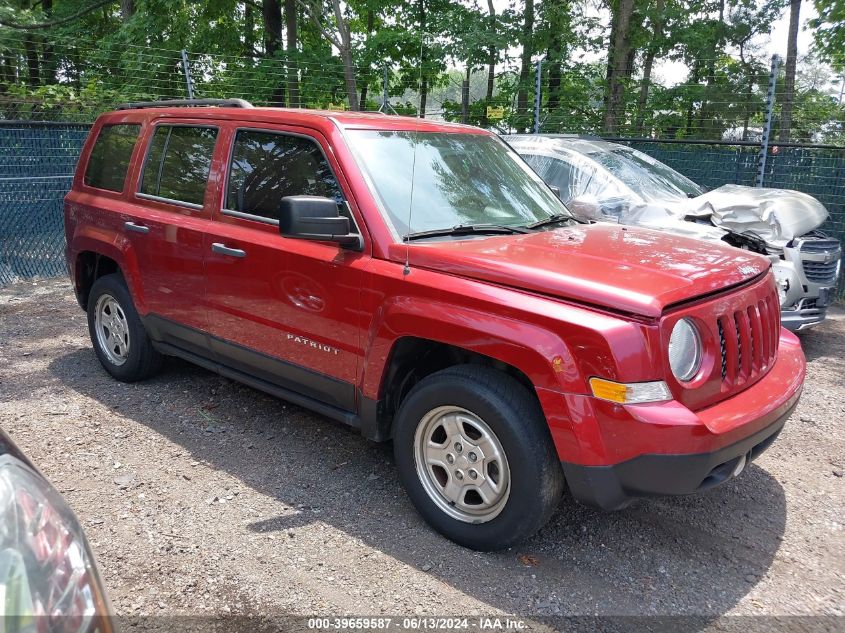 2015 JEEP PATRIOT SPORT