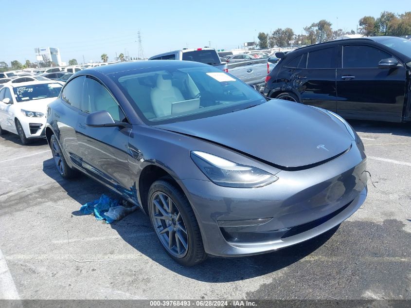 2023 TESLA MODEL 3 REAR-WHEEL DRIVE