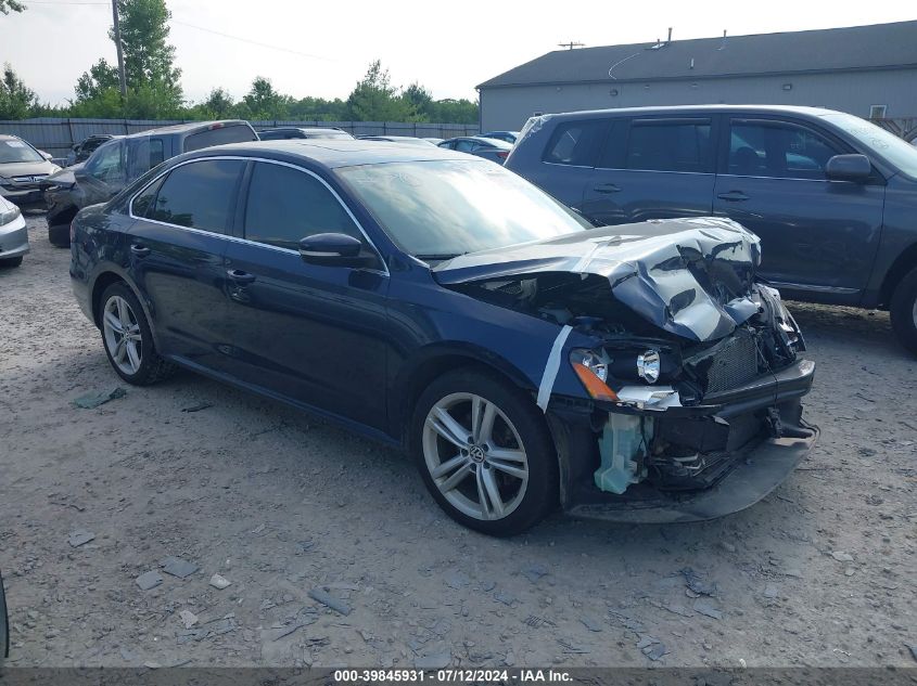 2015 VOLKSWAGEN PASSAT 2.0L TDI SE