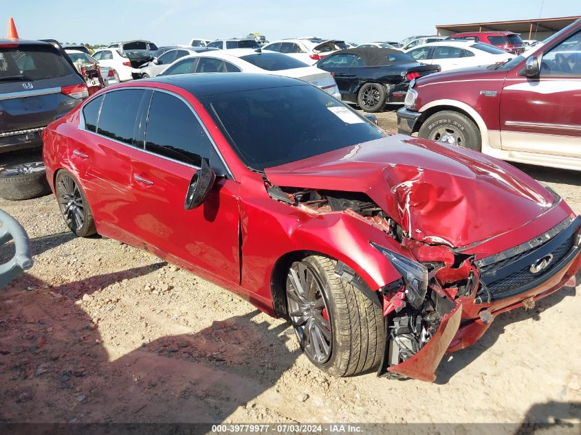 2017 INFINITI Q50 3.0T RED SPORT 400