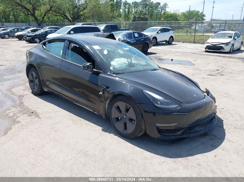 2023 TESLA MODEL 3 REAR-WHEEL DRIVE