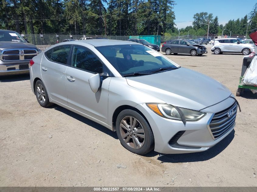 2018 HYUNDAI ELANTRA SEL