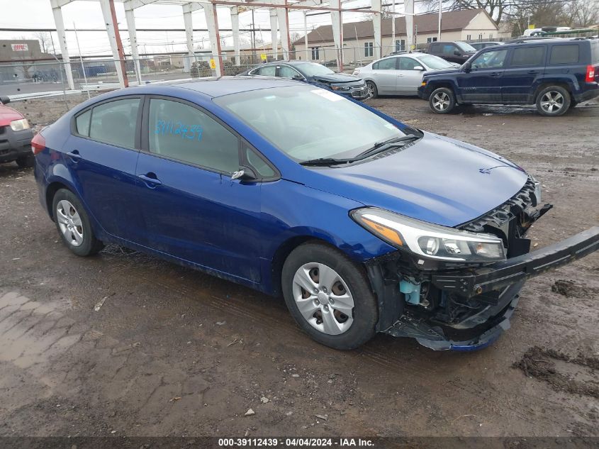 2018 KIA FORTE LX