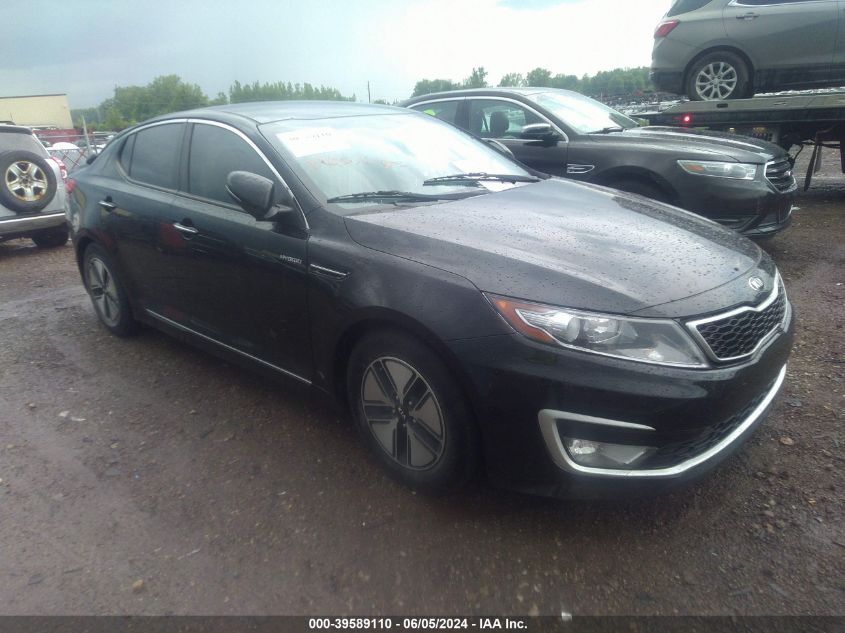 2013 KIA OPTIMA HYBRID LX