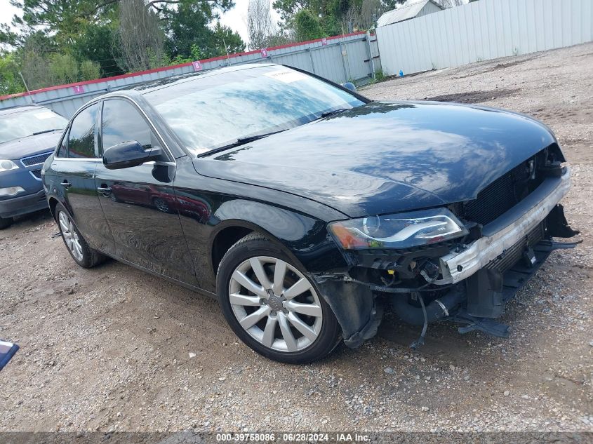 2012 AUDI A4 2.0T PREMIUM