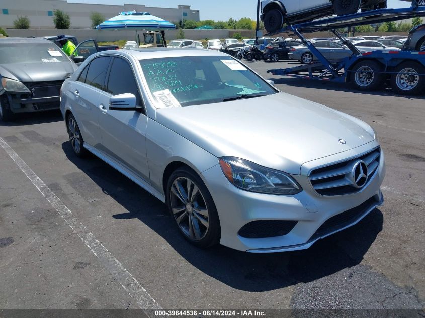 2015 MERCEDES-BENZ E 350