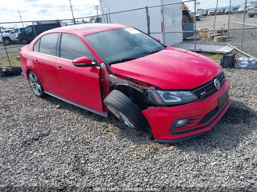 2016 VOLKSWAGEN JETTA 2.0T GLI SEL