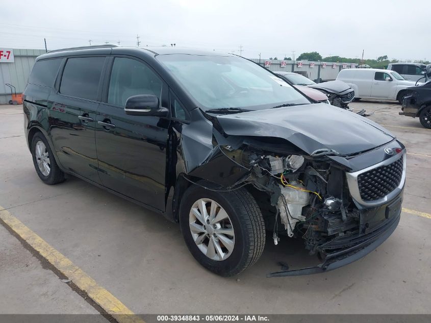 2017 KIA SEDONA LX