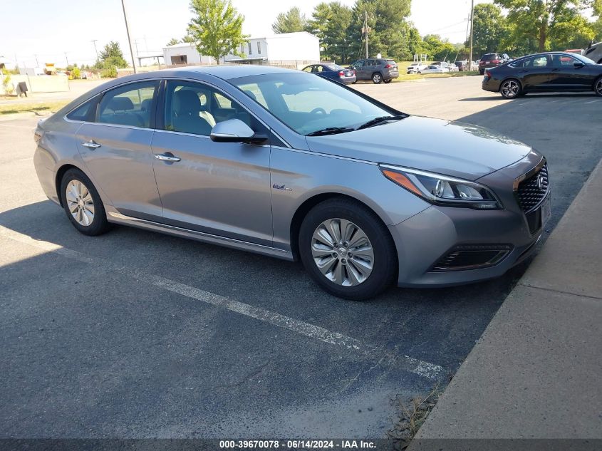 2016 HYUNDAI SONATA HYBRID SE