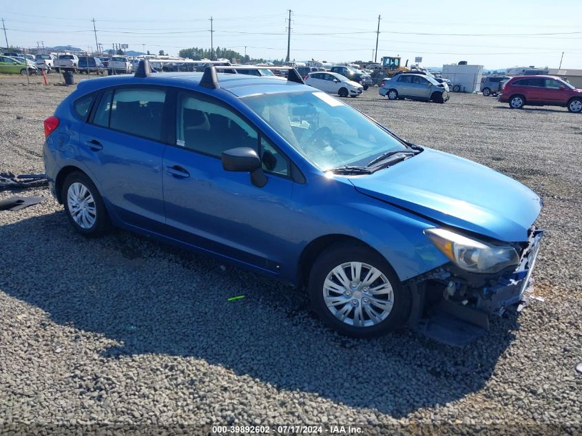 2016 SUBARU IMPREZA 2.0I