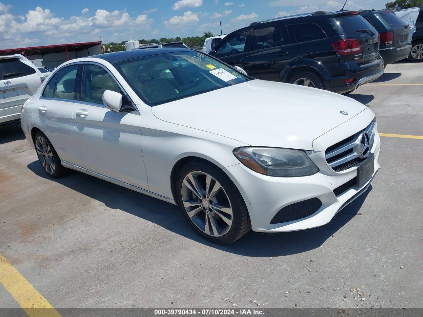 2015 MERCEDES-BENZ C 300 LUXURY/SPORT