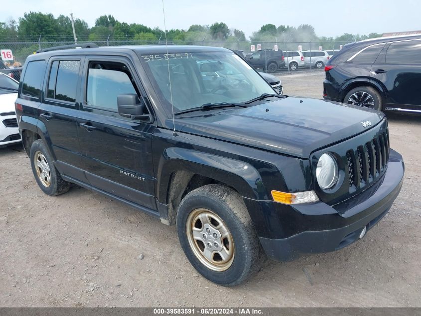 2016 JEEP PATRIOT SPORT