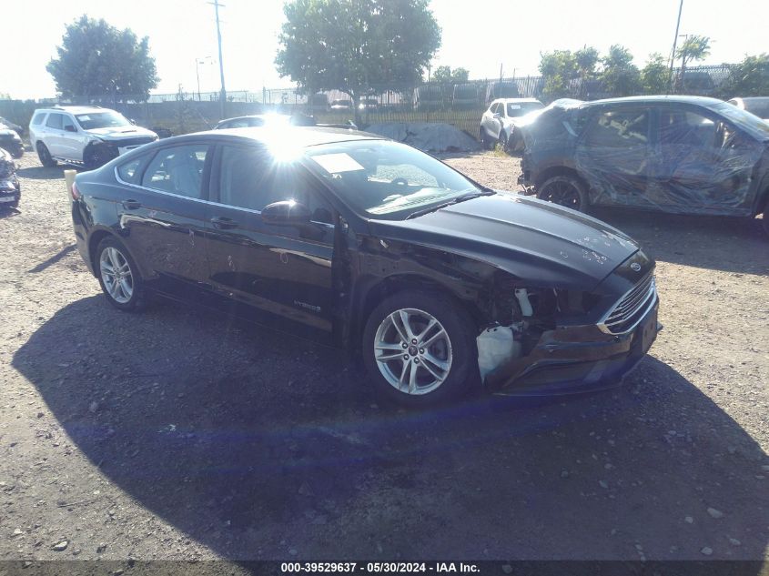 2018 FORD FUSION HYBRID SE