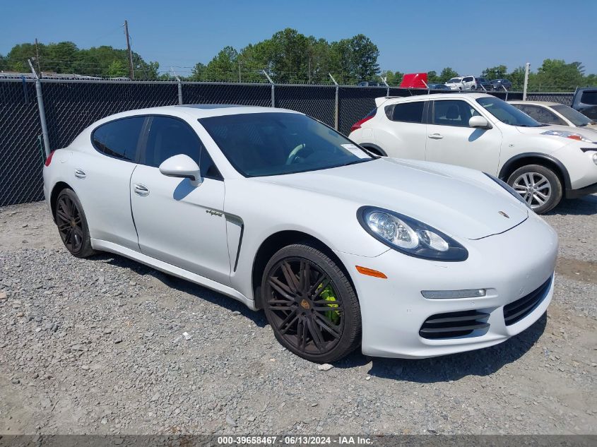 2016 PORSCHE PANAMERA E-HYBRID S