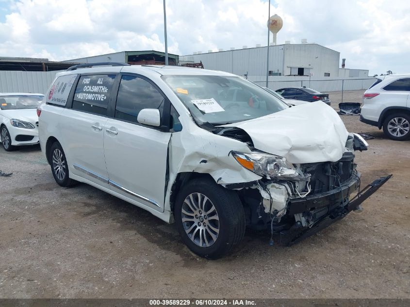 2018 TOYOTA SIENNA XLE 8 PASSENGER