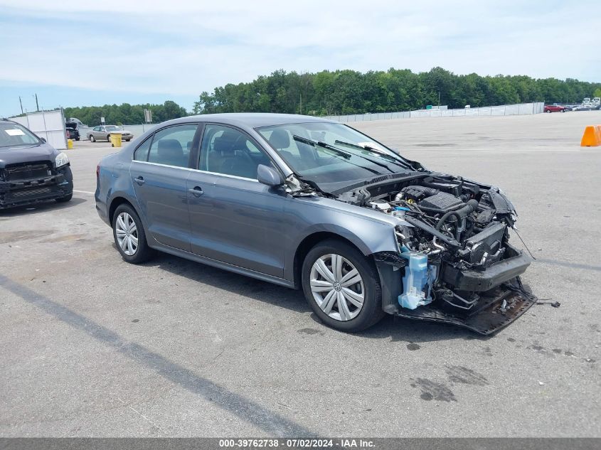 2017 VOLKSWAGEN JETTA S