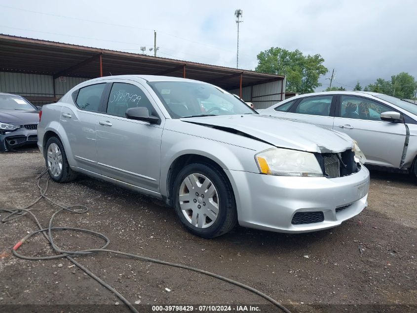 2012 DODGE AVENGER SE