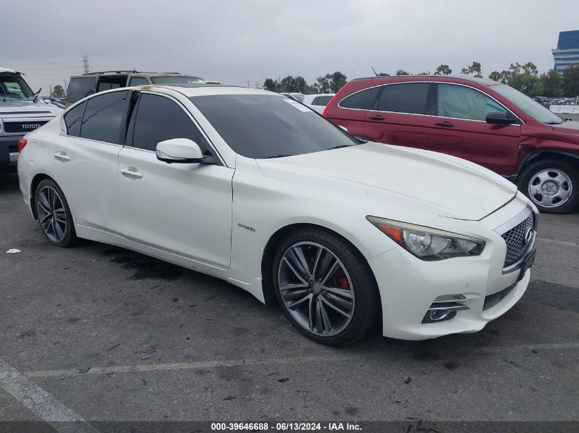 2016 INFINITI Q50 HYBRID PREMIUM/SPORT