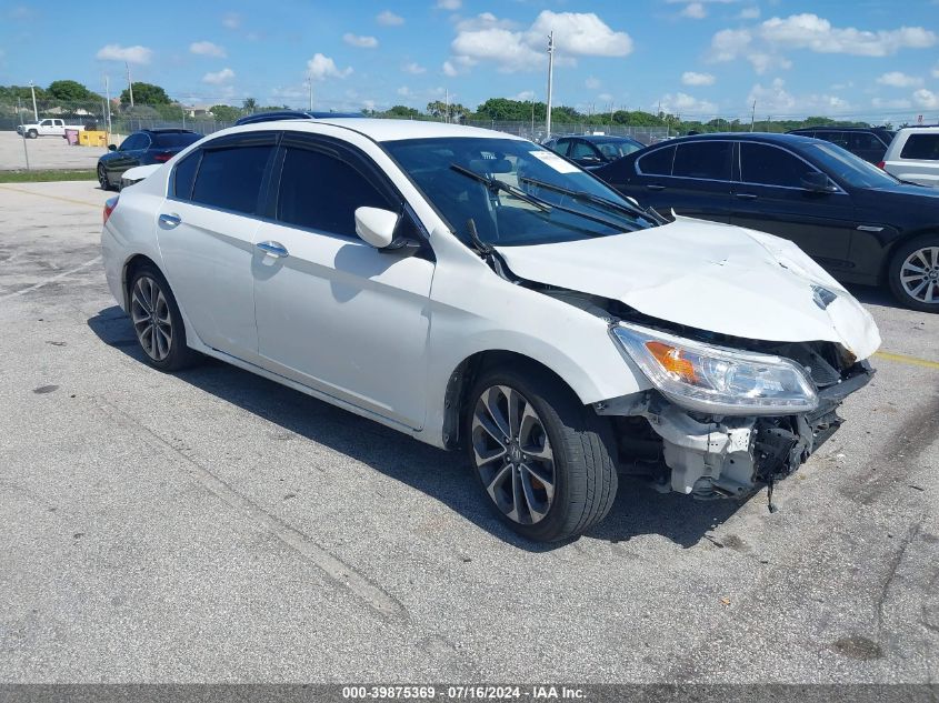 2015 HONDA ACCORD SPORT