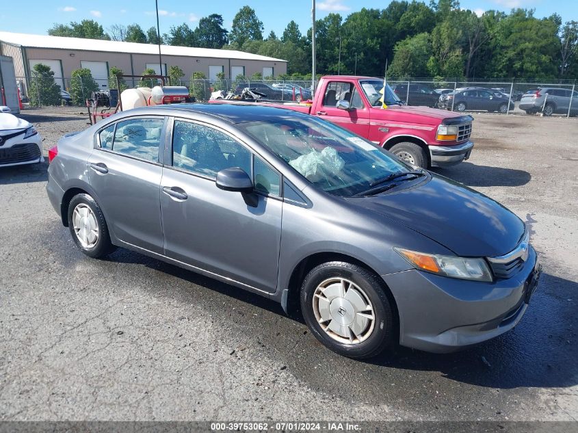 2012 HONDA CIVIC HF