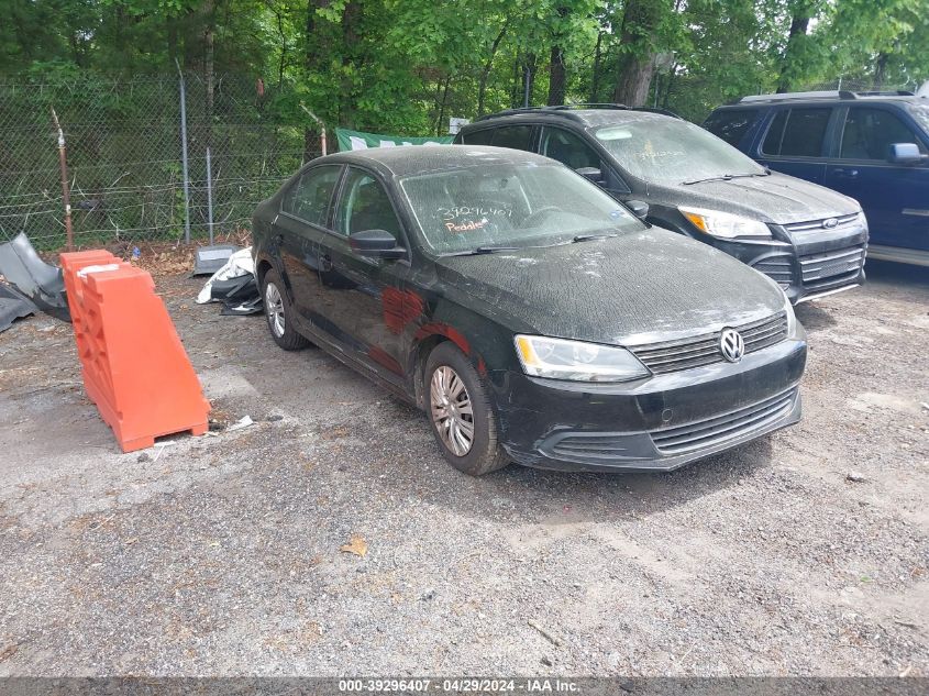 2011 VOLKSWAGEN JETTA 2.0L S