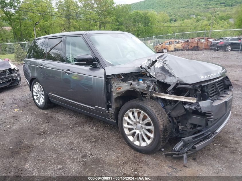 2018 LAND ROVER RANGE ROVER 3.0L V6 SUPERCHARGED HSE