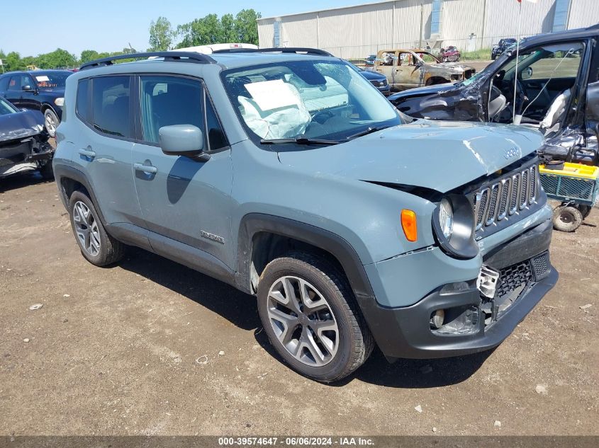 2017 JEEP RENEGADE LATITUDE 4X4