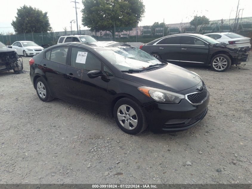 2016 KIA FORTE LX