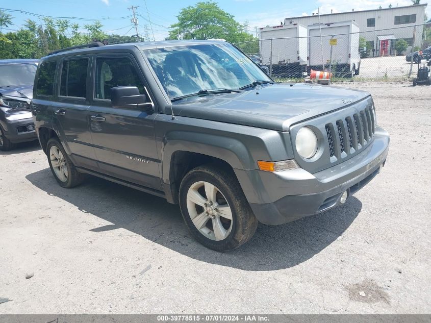 2012 JEEP PATRIOT LATITUDE