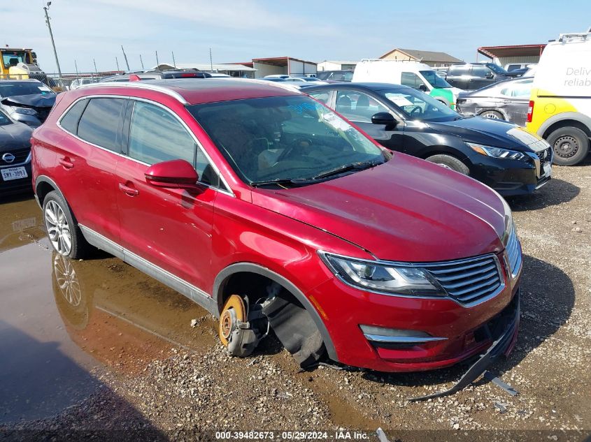 2015 LINCOLN MKC