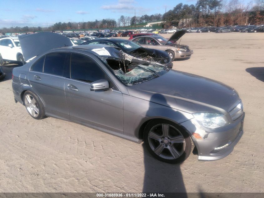 2011 MERCEDES-BENZ C 300 SPORT 4MATIC/LUXURY 4MATIC