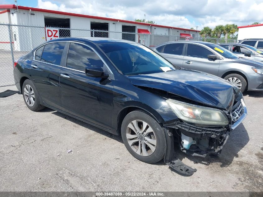 2015 HONDA ACCORD LX