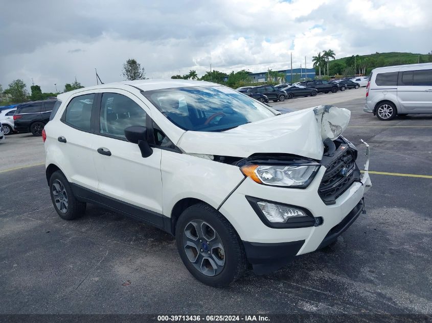 2020 FORD ECOSPORT S