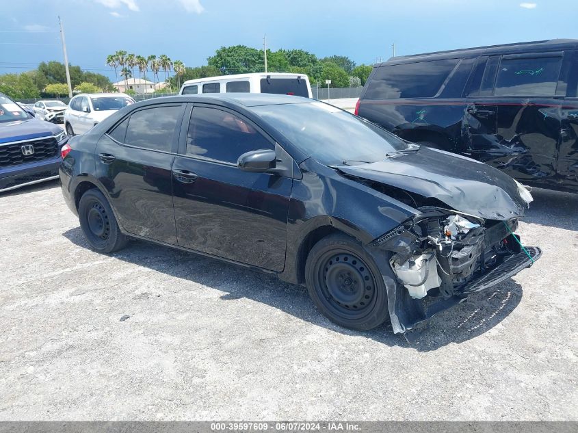 2016 TOYOTA COROLLA LE