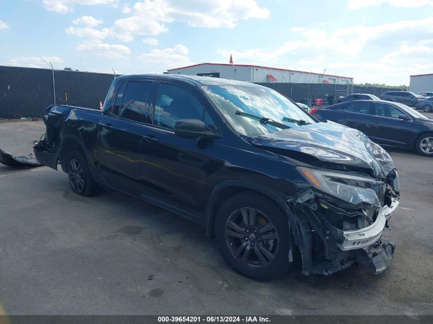 2017 HONDA RIDGELINE SPORT