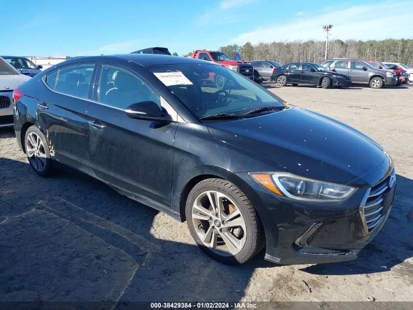 2017 HYUNDAI ELANTRA LIMITED