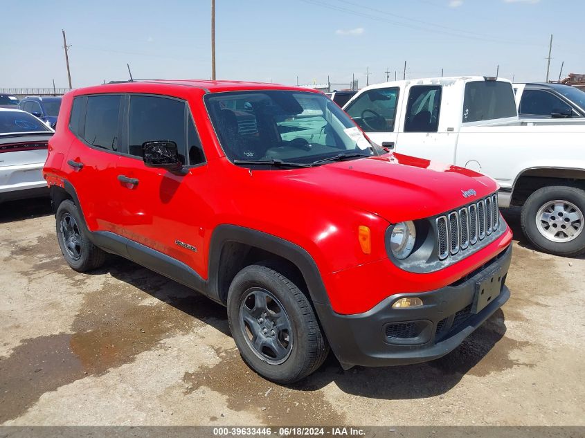 2018 JEEP RENEGADE SPORT 4X4