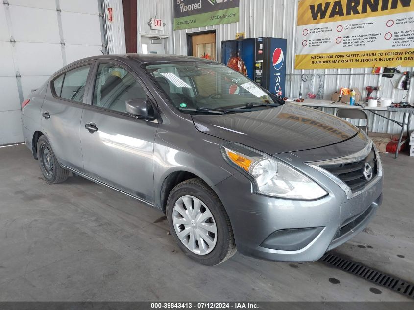 2017 NISSAN VERSA 1.6 S+