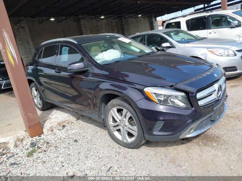 2015 MERCEDES-BENZ GLA 250 4MATIC