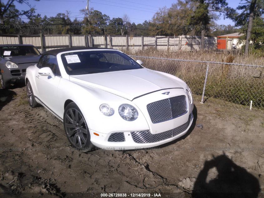 2013 BENTLEY CONTINENTAL GT V8